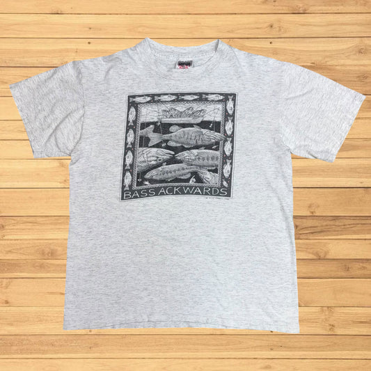 vintage ray troll bass t shirt (S)