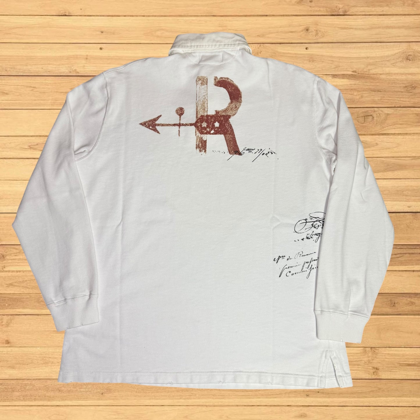 vintage ralph lauren button up long sleeve (large)