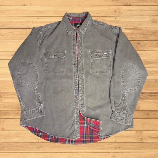 vintage orvis flannel button up long sleeve (XL)