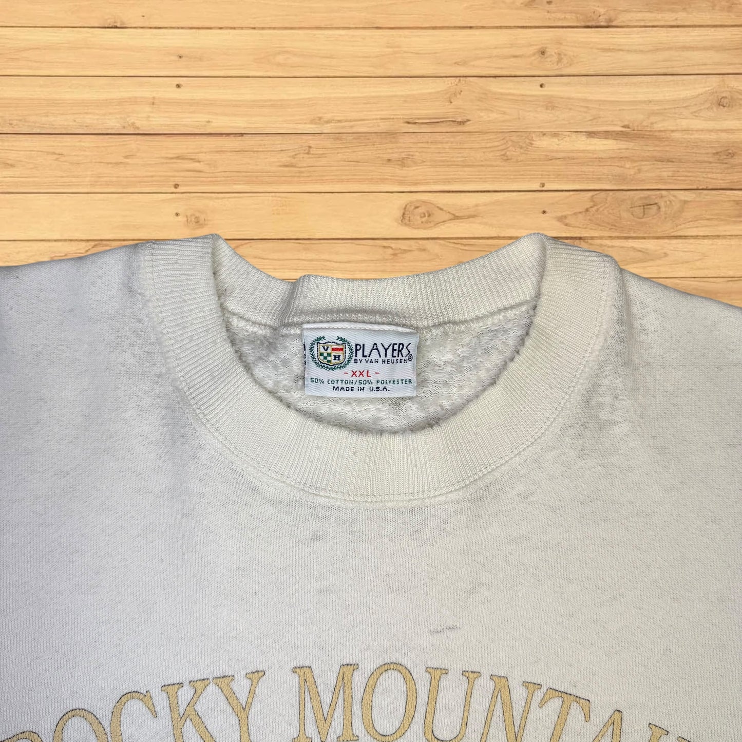 vintage rocky mountain trout crewneck