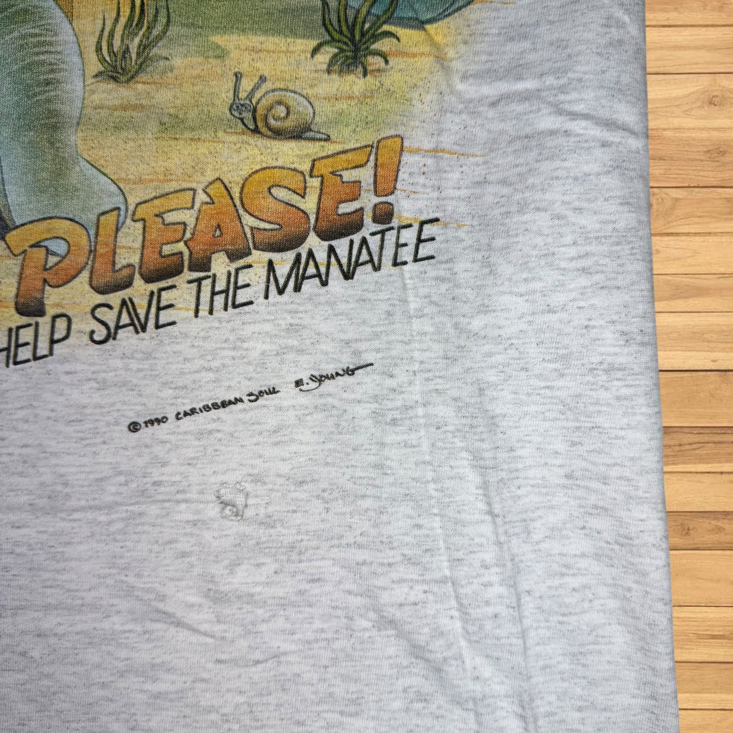 vintage earth day jimmy buffet t shirt (s)