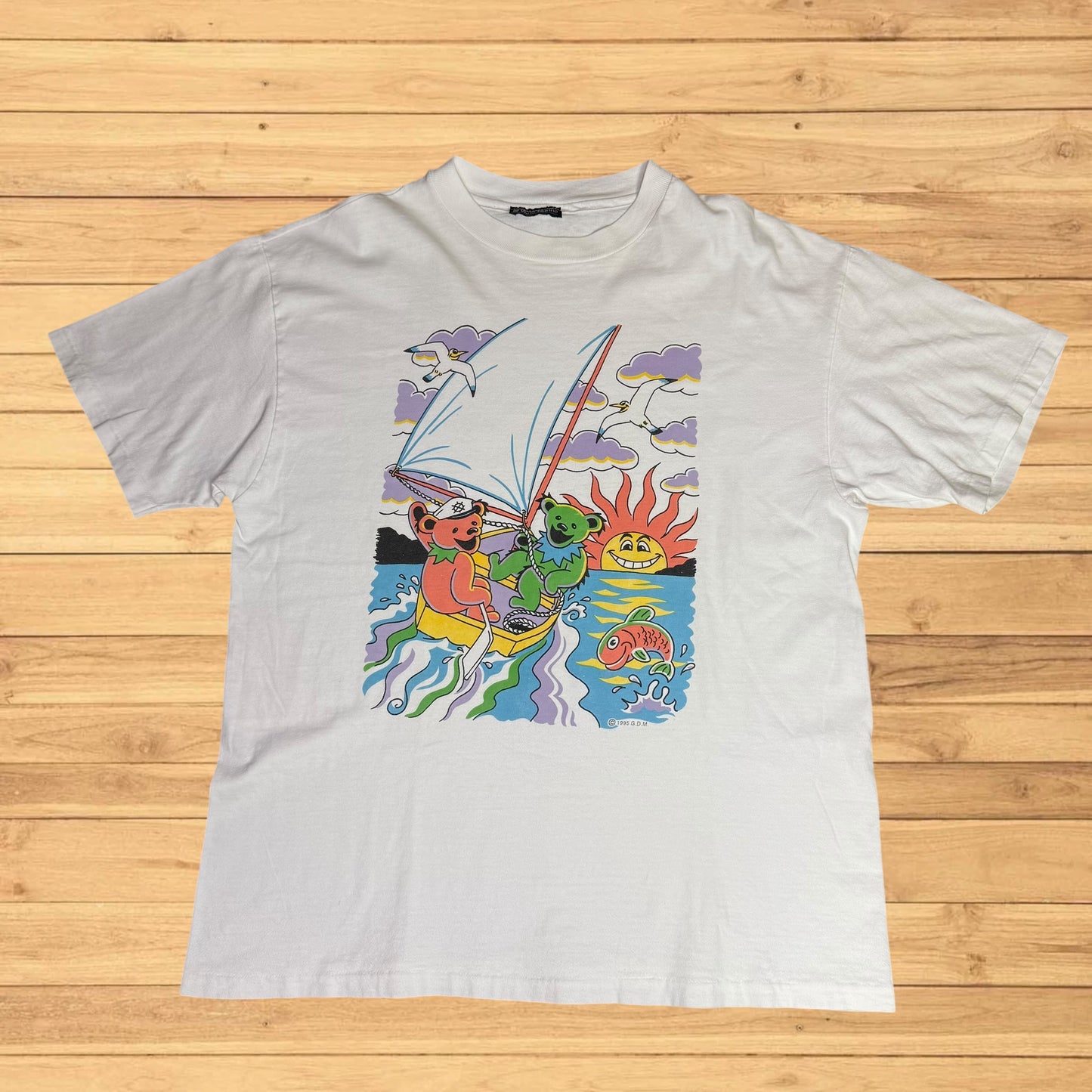 vintage greatfuldead summer t shirt 1996