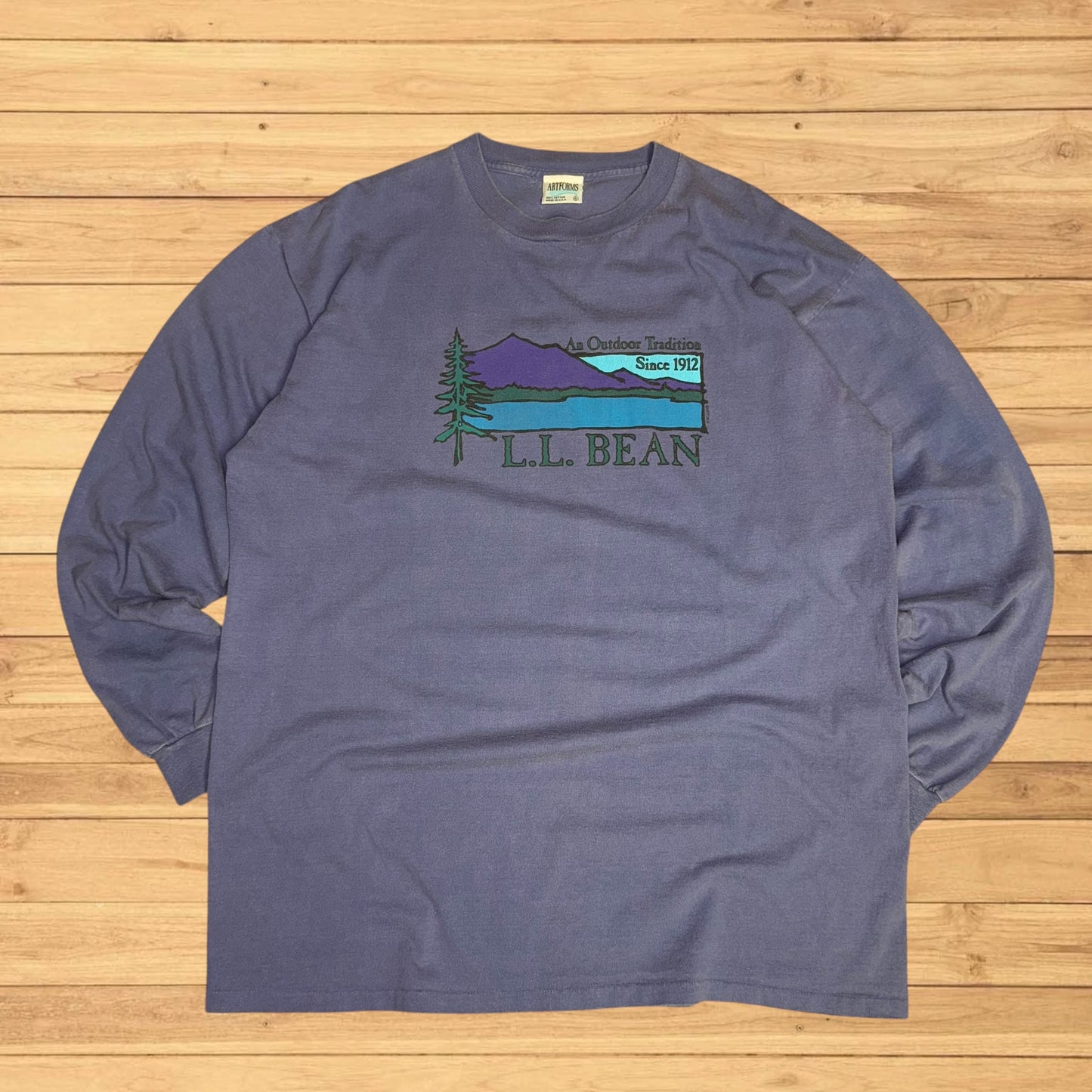 vintage ll bean long sleeve shirt