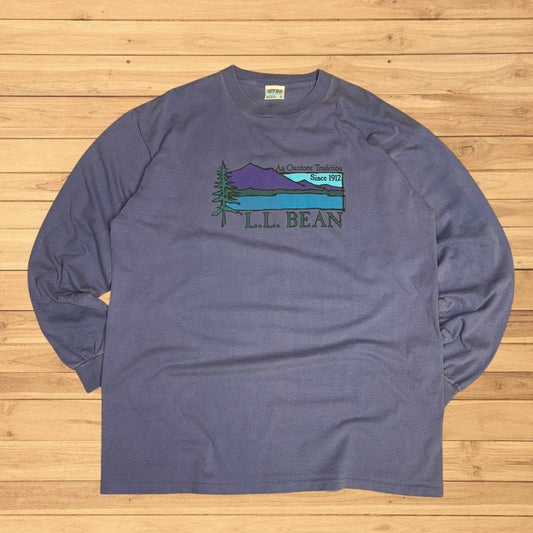 vintage ll bean long sleeve shirt