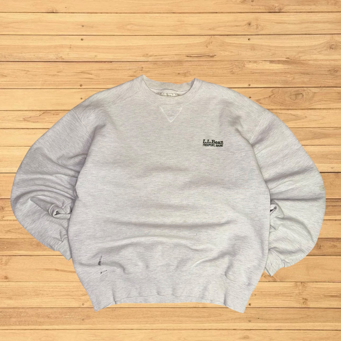 vintage ll bean crewneck pullover russell athletics