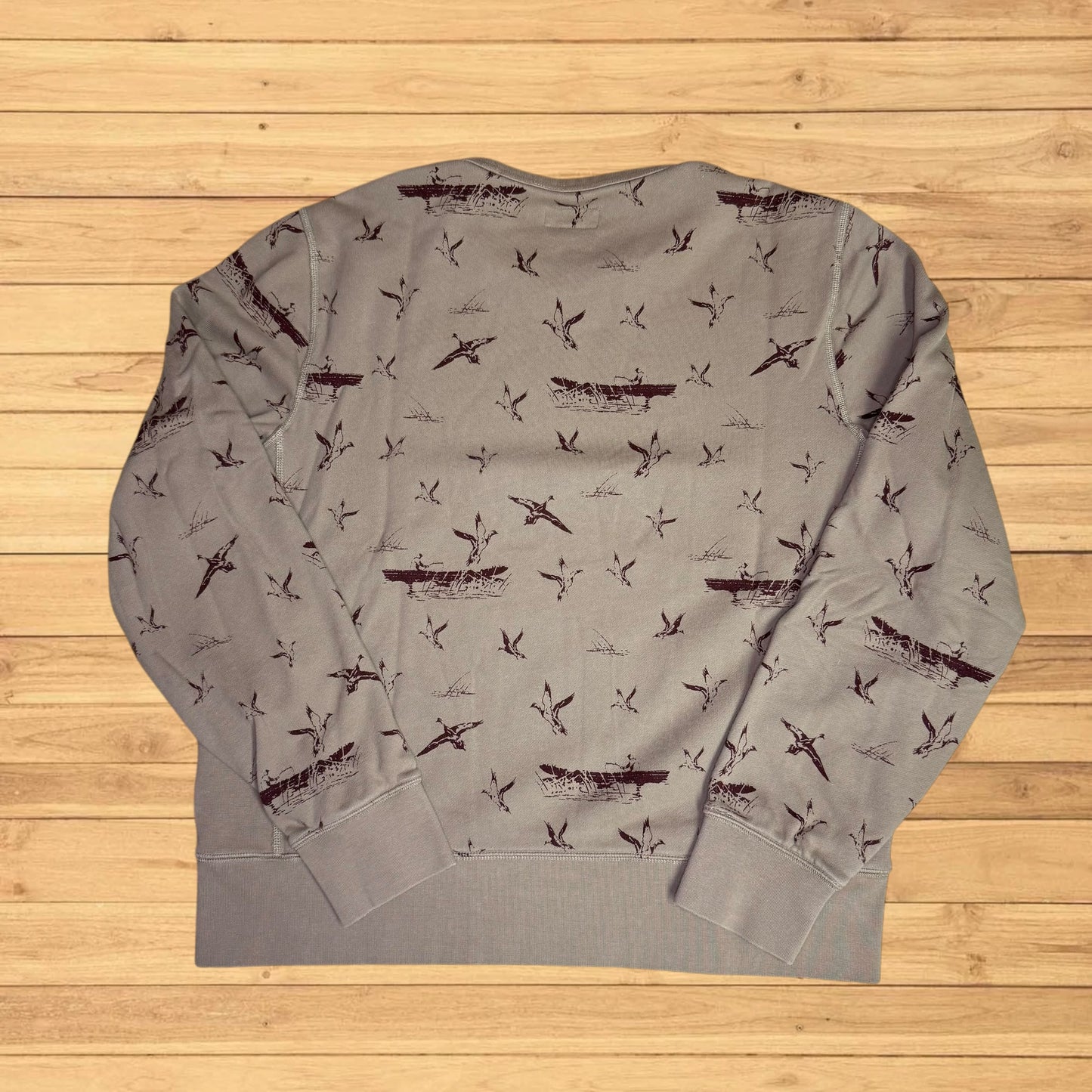 ll bean fishing crewneck wilderness hunting (small)