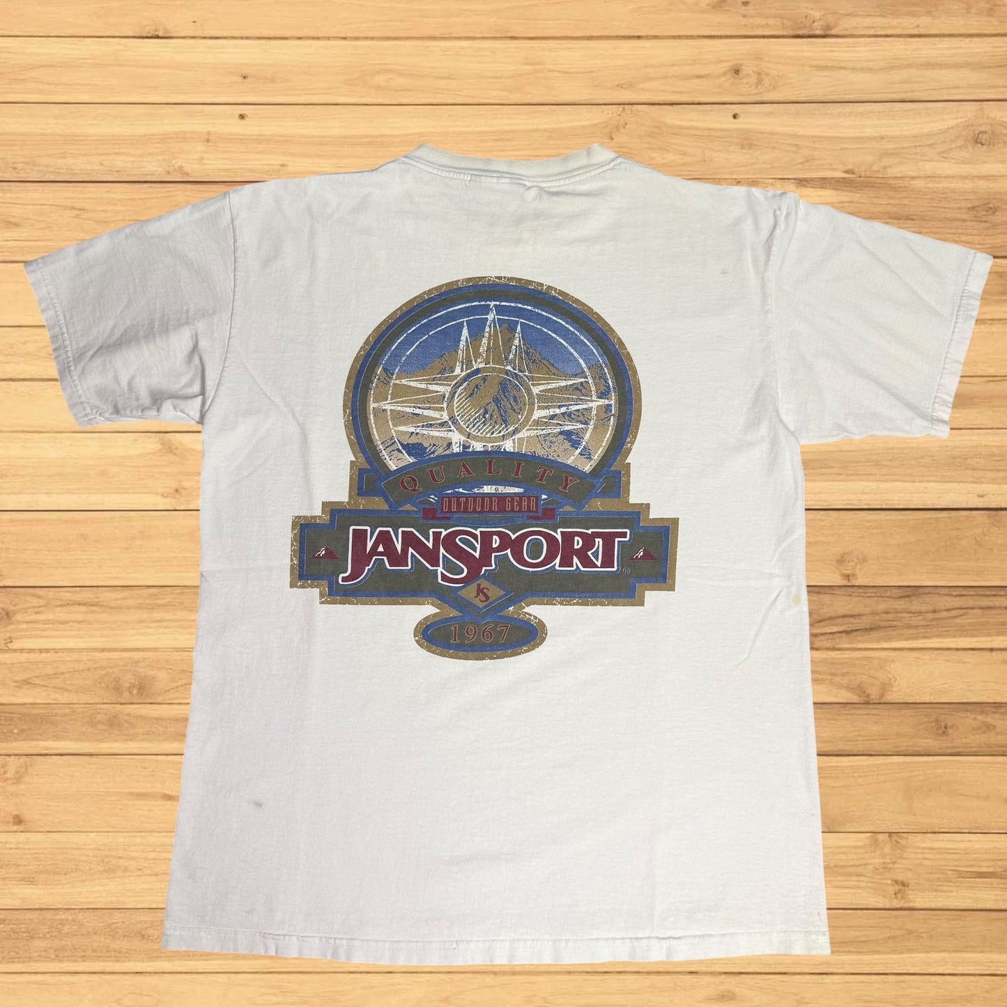 vintage jansport outdoor gear t shirt