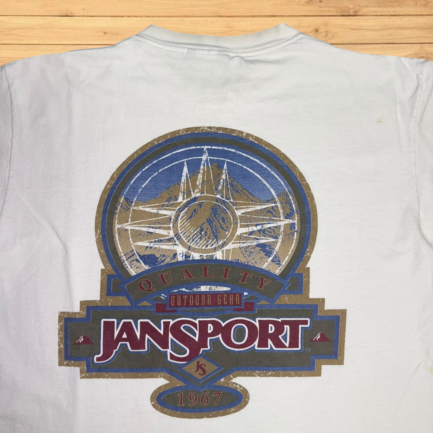 vintage jansport outdoor gear t shirt