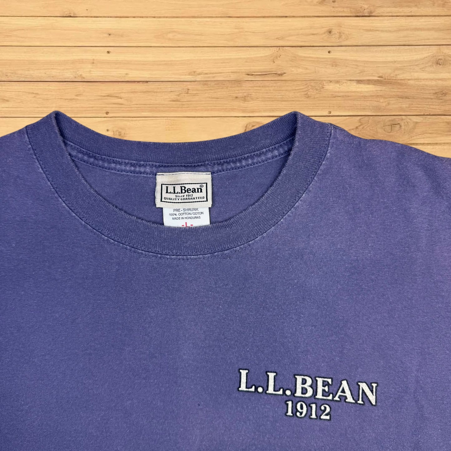 VINTAGE LL BEAN T SHIRT TROUT FISH (M/L)