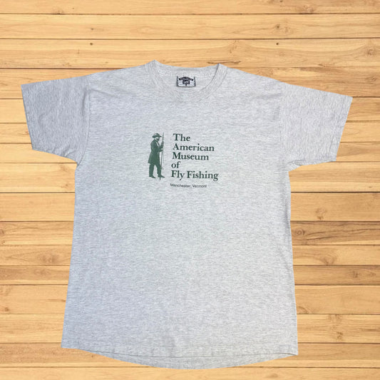 VINTAGE FLY FISHNG MUSUEM T SHIRT (L)