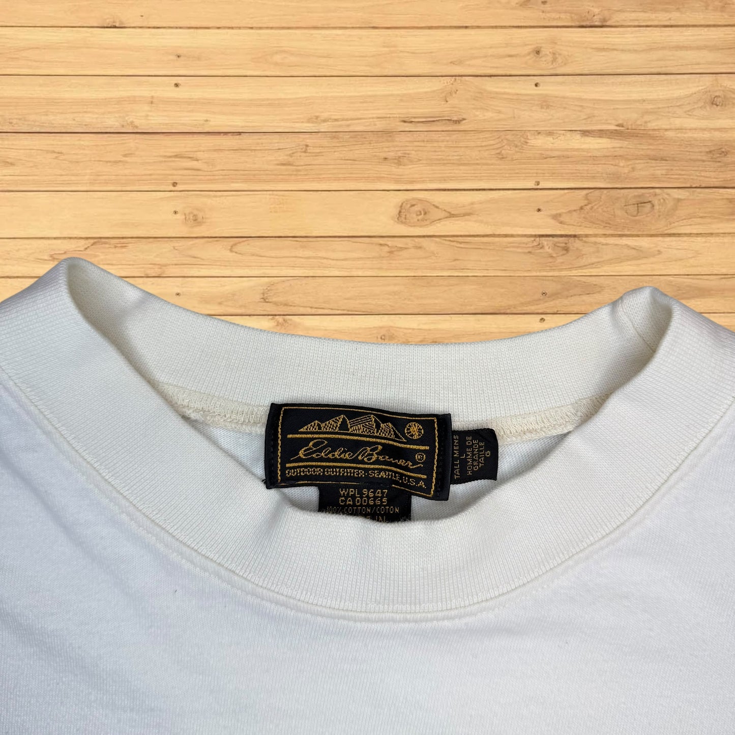 VINTAGE EDDIE BAUER FLY FISHING LONG SLEEVE SHIRT (XL)
