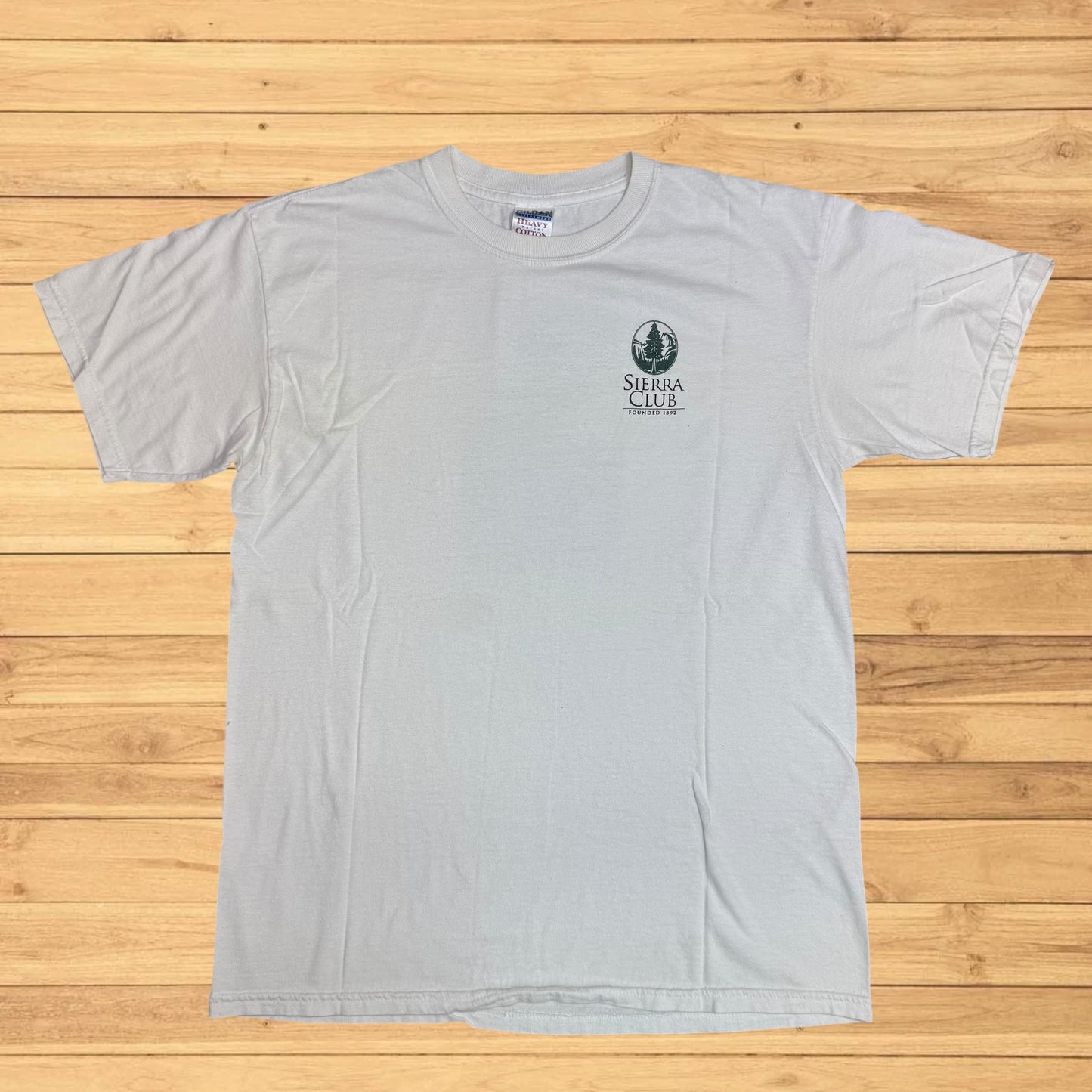 VINTAGE SIERRA CLUB T SHIRT HIKING (M)