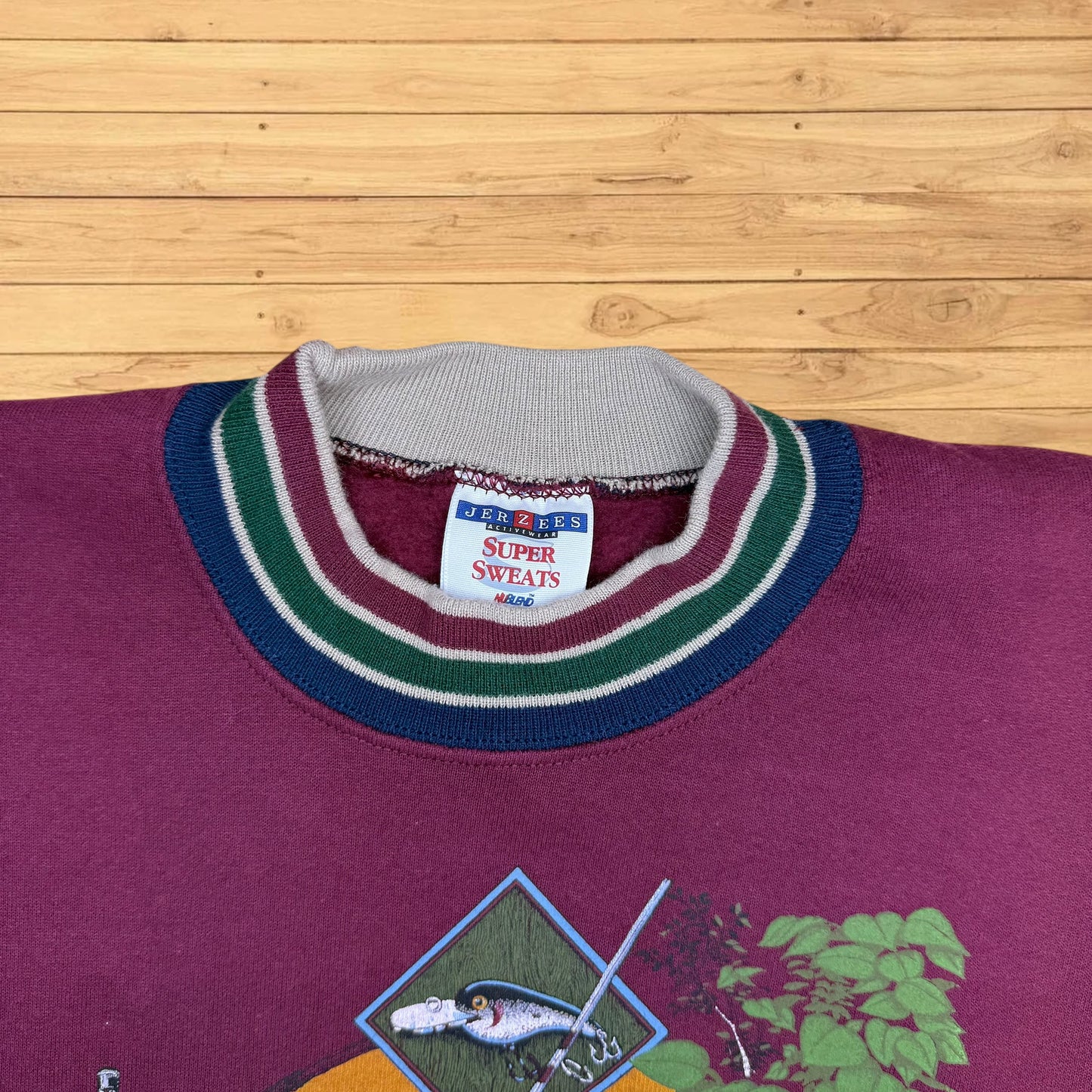 VINTAGE FISHING CREWNECK