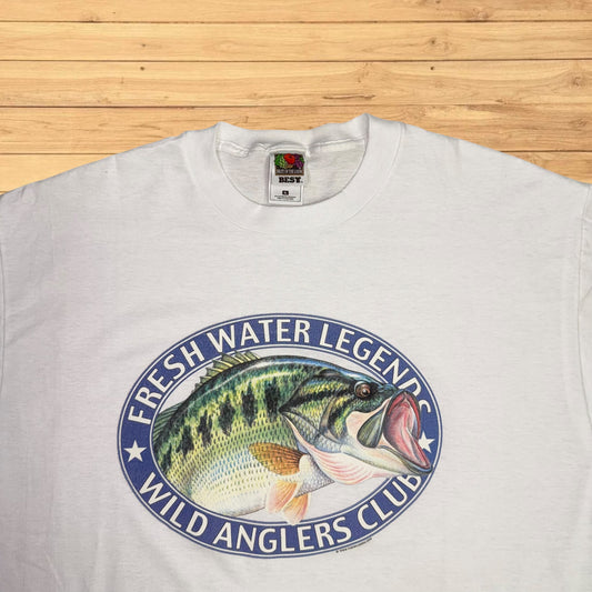 vintage bass fresh water legends t shirt 