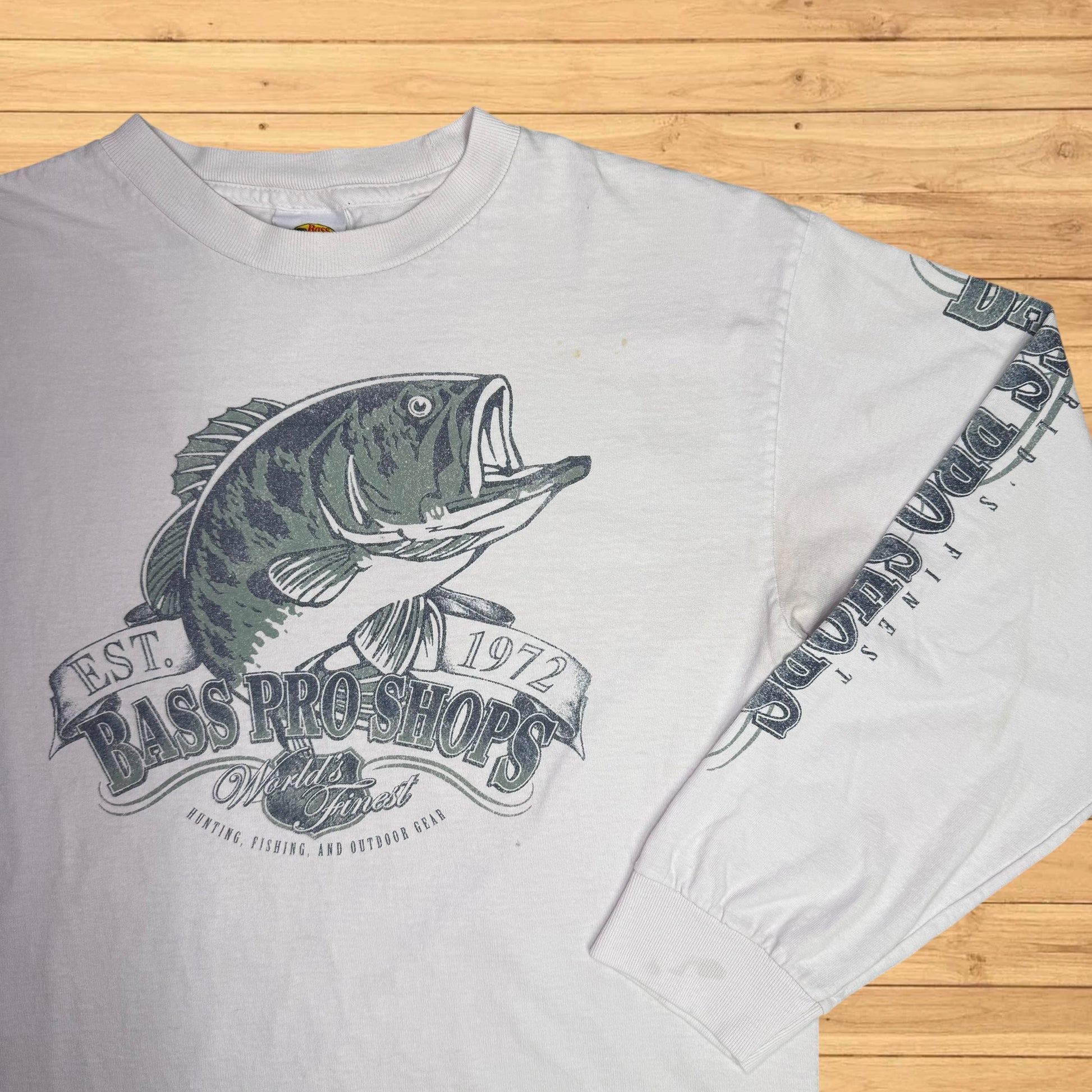 vintage bass pro shops long sleeve shirt