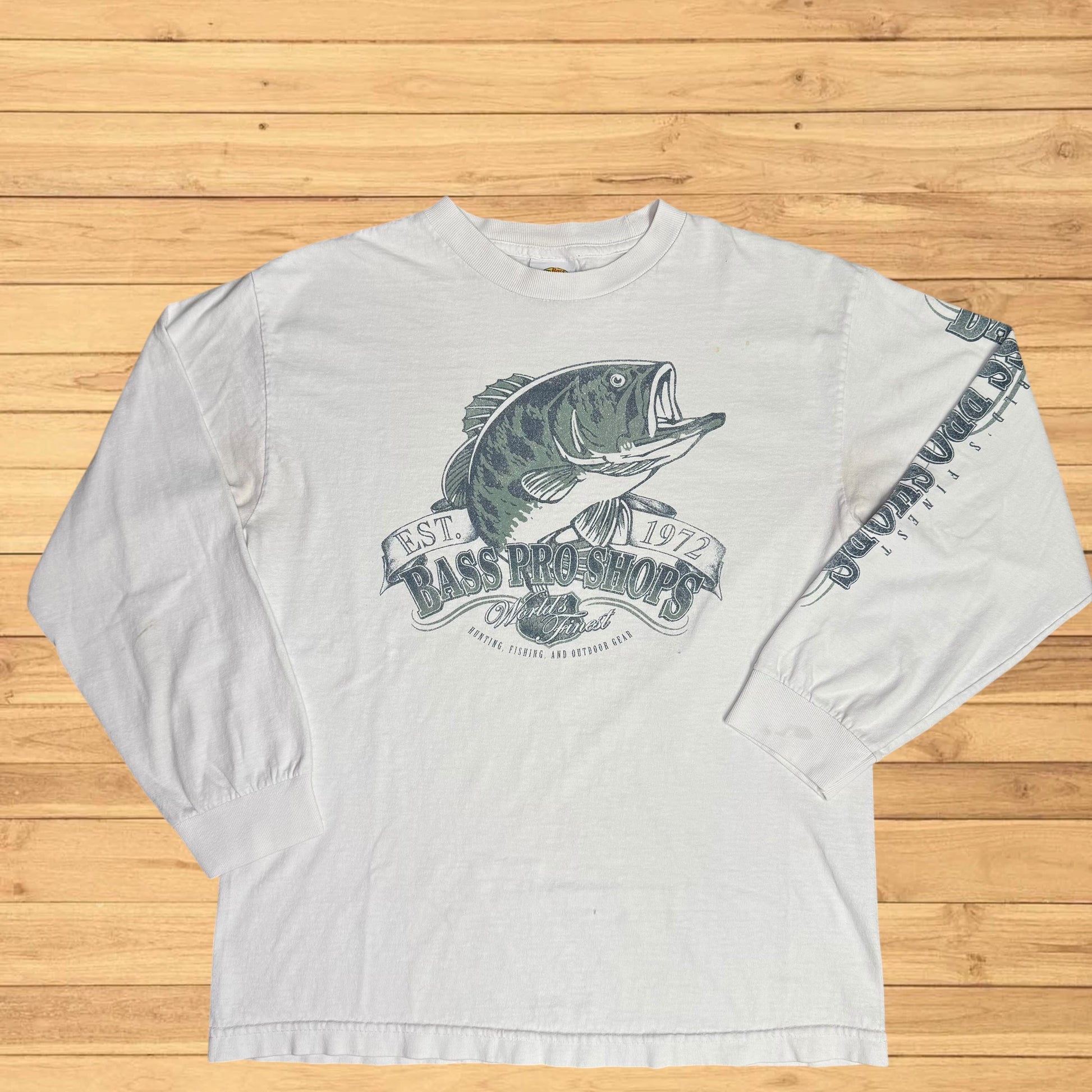 vintage bass pro shops long sleeve shirt